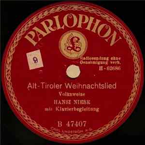 Hansi Niese - Alt-Tiroler Weihnachtslied / Mutterl I' Bin Verliebt FLAC