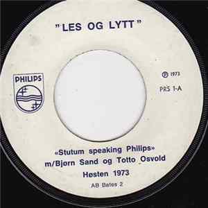 Bjørn Sand Og Totto Osvold / Dick Martin Band - Stutum Speaking Philips FLAC