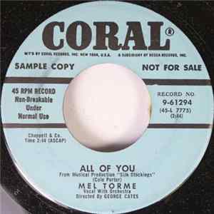 Mel Torme - All Of You / Spellbound FLAC