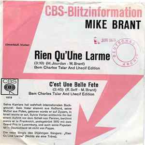 Mike Brant - Rien Qu'Une Larme FLAC