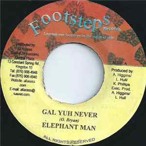 Elephant Man / Singer J - Gal Yuh Never / Don't Wanna Be Around FLAC