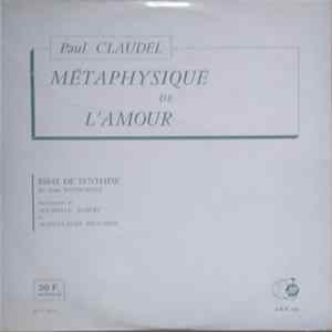 Paul Claudel - Métaphysique De L'amour FLAC