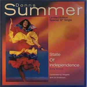 Donna Summer - State Of Independence FLAC