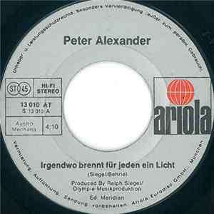 Peter Alexander - Irgendwo Brennt Für Jeden Ein Licht / Ich Zieh Mir Deine Schuhe An FLAC