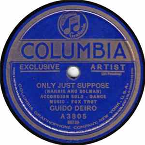 Guido Deiro - Whispering Pines / Only Just Suppose FLAC