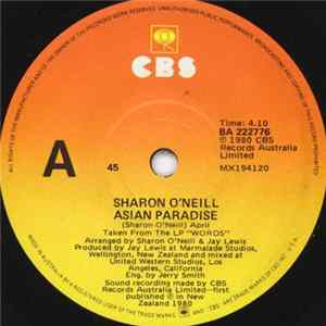 Sharon O'Neill - Asian Paradise FLAC