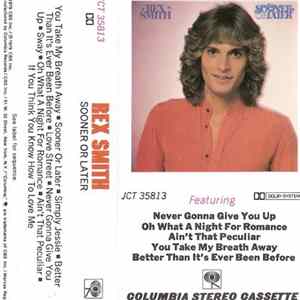 Rex Smith - Sooner Or Later FLAC