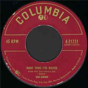 Don Gibson - Many Times I've Waited / Symptoms Of Love FLAC