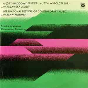 Various - Warszawska Jesień - 1986 - Warsaw Autumn Kronika Dźwiękowa - (4) - Sound Chronicle FLAC