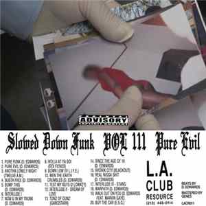 Delroy Edwards - Slowed Down Funk Vol. 3: Pure Evil FLAC