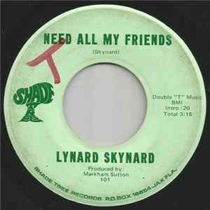 Lynard Skynard - Need All My Friends FLAC