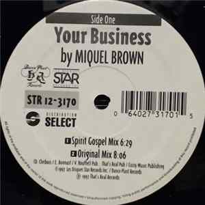 Miquel Brown / Space 2000 - Your Business / Everybody Get Funky FLAC