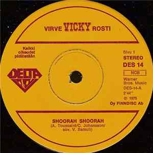 Virve "Vicky" Rosti - Shoorah Shoorah / Etsin Miestä Joka Sua Muistuttaa FLAC