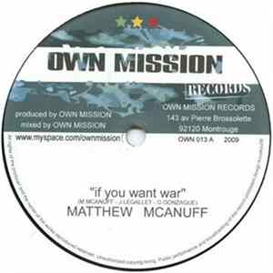 Matthew Mcanuff - If You Want War FLAC
