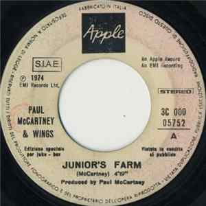 Paul McCartney & Wings - Junior's Farm FLAC