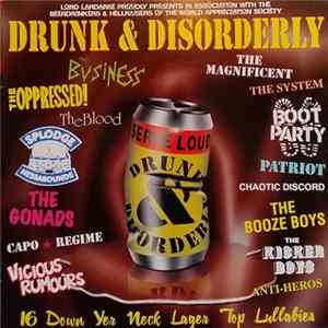 Various - Drunk & Disorderly: 16 Down Yer Neck Lager Top Lullabies FLAC