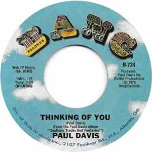 Paul Davis - Thinking Of You FLAC
