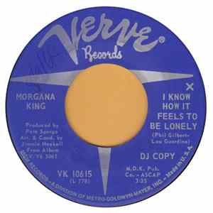 Morgana King - I Know How It Feels To Be Lonely / Only Know I Loved You FLAC