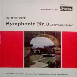 Schubert - Das Philharmonische Orchester Den Haag, Willem Van Otterloo - Symphonie Nr. 8 „Unvollendete“ FLAC