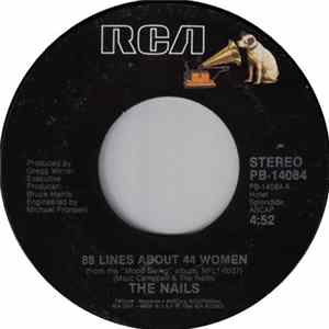 The Nails - 88 Lines About 44 Women FLAC