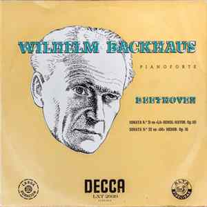 Beethoven - Wilhelm Backhaus - Sonata Nº 31 En "La" Bemol Mayor, Op. 110 / Sonata Nº 32 En "Do" Menor, Op. 111 (Pianoforte) FLAC