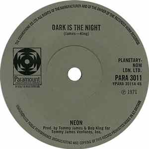 Neon - Dark Is The Night / Hold Back My Tears FLAC