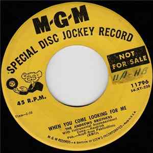 The Andrews Brothers - When You Come Looking For Me/The Blues Is Here To Stay FLAC