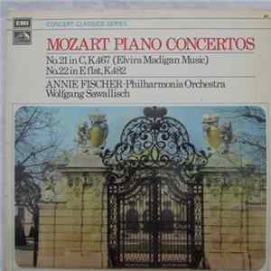 Mozart - Annie Fischer, Wolfgang Sawallisch - Piano Concertos / No.21 In C, K.467 / No.22 In E Flat, K.482 FLAC