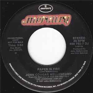 John Cougar Mellencamp - Paper In Fire FLAC