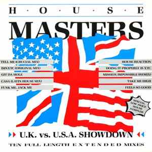 Various - House Masters - UK vs. USA Showdown FLAC