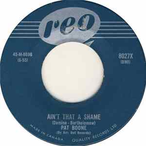 Pat Boone - Ain't That A Shame FLAC