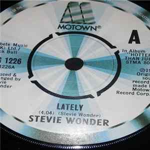 Stevie Wonder - Lately FLAC