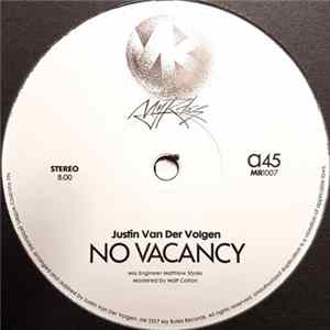 Justin Van Der Volgen - No Vacancy FLAC