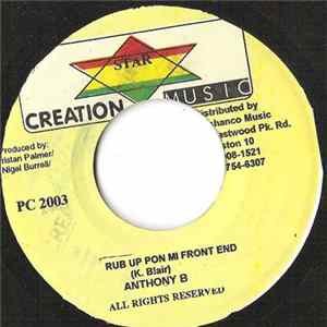 Anthony B - Rub Up Pon Mi Front End FLAC