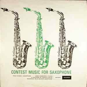 Fred Hemke, James Edmonds - Contest Music For Saxophone FLAC