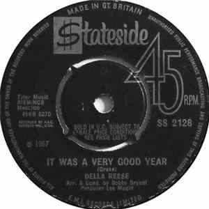 Della Reese - It Was A Very Good Year / I Had To Know My Way Around FLAC