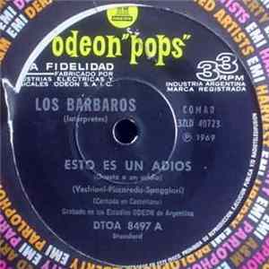 Los Barbaros - Esto Es Un Adios FLAC