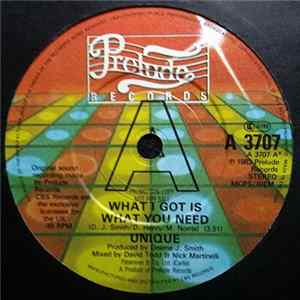 Unique - What I Got Is What You Need FLAC