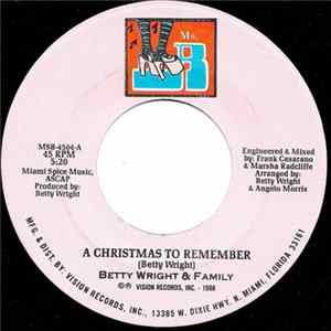 Betty Wright - A Christmas To Remember / 2nd Chapter Of The Book Of Matthew FLAC
