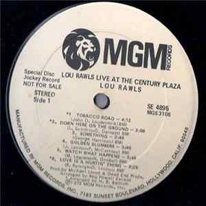 Lou Rawls - Live At The Century Plaza FLAC