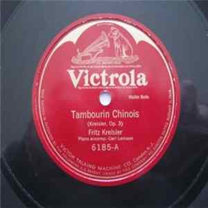 Fritz Kreisler , Piano accomp. Carl Lamson - Tambourin Chinois FLAC