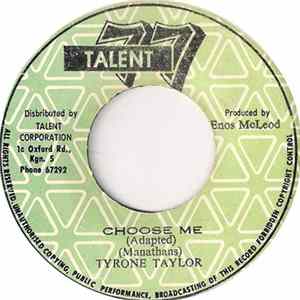 Tyrone Taylor - Choose Me FLAC