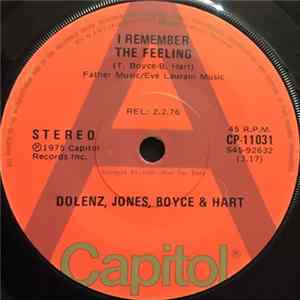 Dolenz, Jones, Boyce & Hart - I Remember The Feeling FLAC