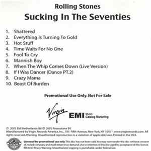 The Rolling Stones - Sucking In The Seventies Us Virgin Emi Promo FLAC