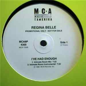 Regina Belle - I've Had Enough (Hex Hector Mixes) FLAC