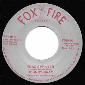 Johnny Gray - Wino's Prayer FLAC