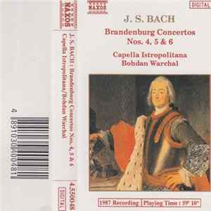 J. S. Bach / Capella Istropolitana / Bohdan Warchal - Brandenburg Concertos Nos. 4, 5 & 6 FLAC