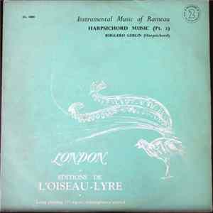 Ruggero Gerlin, Jean-Philippe Rameau - Instrumental Music of Rameau. Harpsichord Music (Pt 2) FLAC