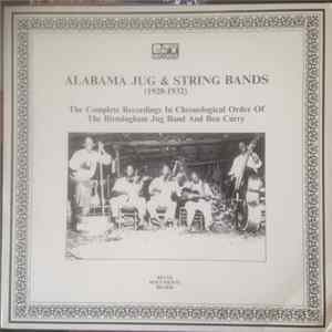 Various - Alabama Jug And String Bands (1928-1932) FLAC
