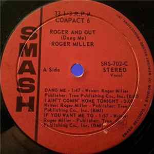Roger Miller - Roger And Out (Dang Me) FLAC